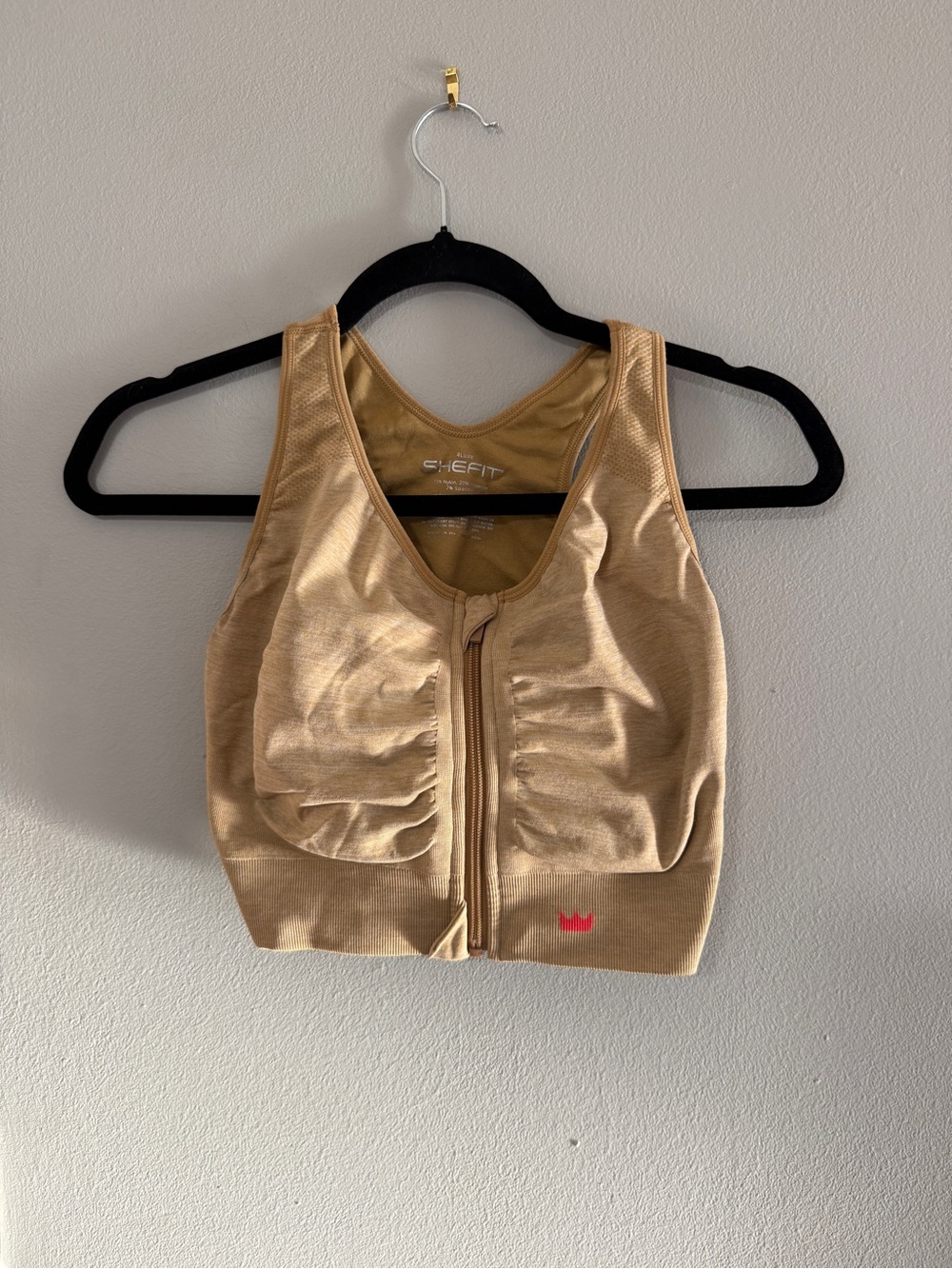 SHEFIT Tan Lounge Bra
